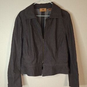 Dana Buchman Denim Jean Jacket size 14